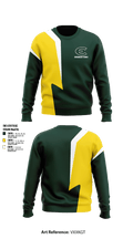 Evergreen High School Tennis 22969083 Crew Neck Sweatshirt - 10
