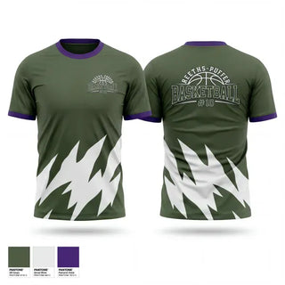 Short Sleeve Performance Shirt, Reeths- puffer rockets, Men's Basketball, Teamtime, Team time, sublimation, custom sports apparel, team uniforms, spirit wear, spiritwear, sports uniforms, custom shirts, team store, custom team store, fundraiser sports, apparel fundraiser
