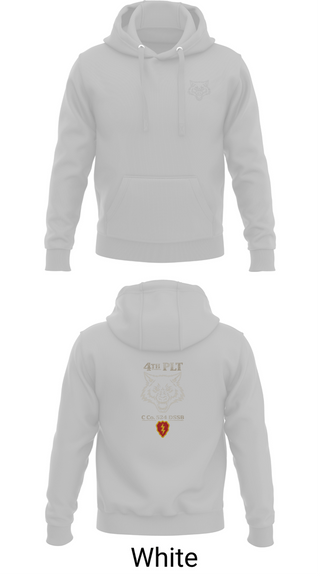 Hoodie, C Co. 524 DSSB, Army, Teamtime, Team time, sublimation, custom sports apparel, team uniforms, spirit wear, spiritwear, sports uniforms, custom shirts, team store, custom team store, fundraiser sports, apparel fundraiser