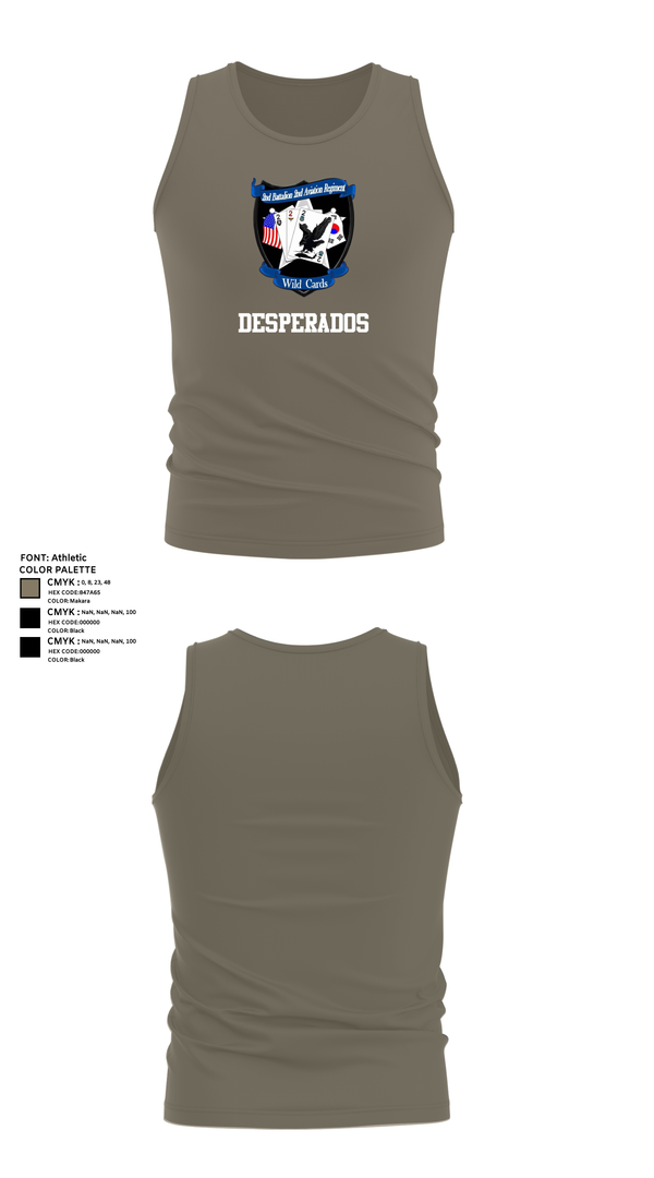 Tank Top, Desperados, , Teamtime, Team time, sublimation, custom sports apparel, team uniforms, spirit wear, spiritwear, sports uniforms, custom shirts, team store, custom team store, fundraiser sports, apparel fundraiser
