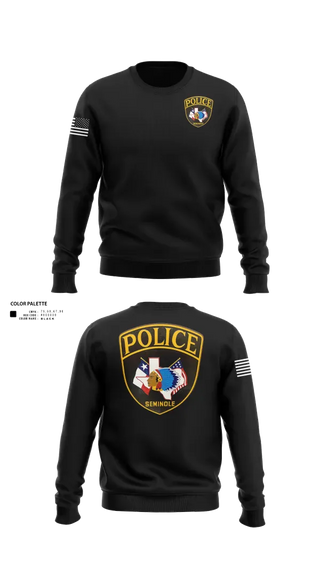 Crew Neck Sweatshirt, CID, Police, Teamtime, Team time, sublimation, custom sports apparel, team uniforms, spirit wear, spiritwear, sports uniforms, custom shirts, team store, custom team store, fundraiser sports, apparel fundraiser