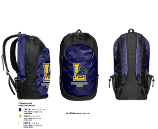 Gear Bag, Lockport Lions, Cheer, Teamtime, Team time, sublimation, custom sports apparel, team uniforms, spirit wear, spiritwear, sports uniforms, custom shirts, team store, custom team store, fundraiser sports, apparel fundraiser