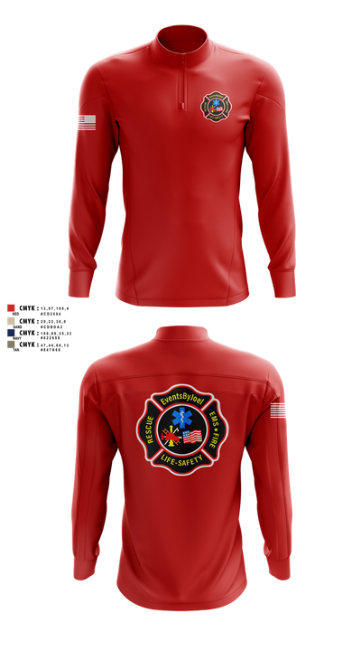 EventsByJoel 45028039 Quarter Zip Jacket - 1