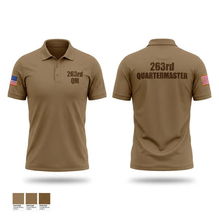 Short Sleeve Performance Polo, 263rd QM, Army, Teamtime, Team time, sublimation, custom sports apparel, team uniforms, spirit wear, spiritwear, sports uniforms, custom shirts, team store, custom team store, fundraiser sports, apparel fundraiser