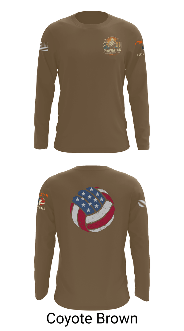 Long Sleeve Performance Shirt, VB, Women's Volleyball, Teamtime, Team time, sublimation, custom sports apparel, team uniforms, spirit wear, spiritwear, sports uniforms, custom shirts, team store, custom team store, fundraiser sports, apparel fundraiser