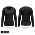 ODA 545 5th Special Forces Group 7882792 Women's Long Sleeve V-neck Shirt - 1
