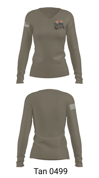 Womens Long Sleeve Vneck Shirt, USA Dwight d eisenhower, , Teamtime, Team time, sublimation, custom sports apparel, team uniforms, spirit wear, spiritwear, sports uniforms, custom shirts, team store, custom team store, fundraiser sports, apparel fundraiser
