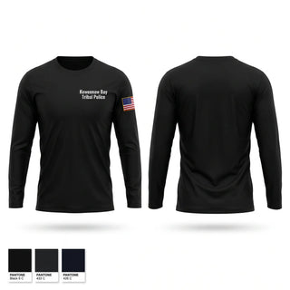 Long Sleeve Performance Shirt, Keweenaw Bay Tribal Police, Police, Teamtime, Team time, sublimation, custom sports apparel, team uniforms, spirit wear, spiritwear, sports uniforms, custom shirts, team store, custom team store, fundraiser sports, apparel fundraiser
