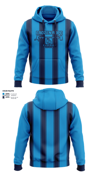 Hoodie, Frozen Rope Baseball, Baseball, Teamtime, Team time, sublimation, custom sports apparel, team uniforms, spirit wear, spiritwear, sports uniforms, custom shirts, team store, custom team store, fundraiser sports, apparel fundraiser