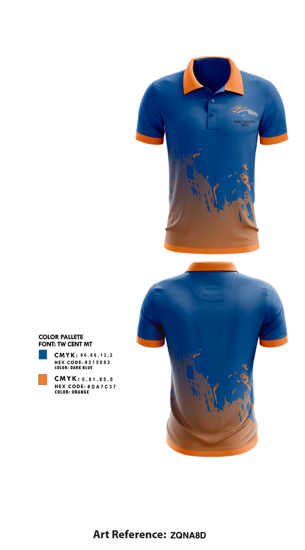 Short Sleeve Performance Polo, SUNY Orange Golf, Golf, Teamtime, Team time, sublimation, custom sports apparel, team uniforms, spirit wear, spiritwear, sports uniforms, custom shirts, team store, custom team store, fundraiser sports, apparel fundraiser