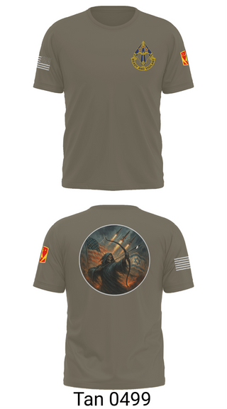 Short Sleeve Performance Shirt, HHB, 31st ADA BDE, , Teamtime, Team time, sublimation, custom sports apparel, team uniforms, spirit wear, spiritwear, sports uniforms, custom shirts, team store, custom team store, fundraiser sports, apparel fundraiser