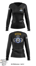 Cobra Company 90445459 Women's Long Sleeve V-neck Shirt - 3