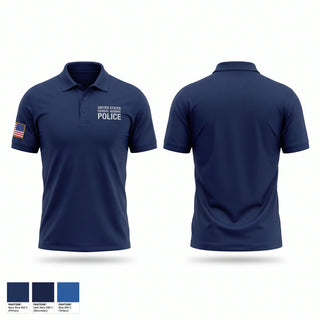 Short Sleeve Performance Polo, United States Federal Reserve Police, Police, Teamtime, Team time, sublimation, custom sports apparel, team uniforms, spirit wear, spiritwear, sports uniforms, custom shirts, team store, custom team store, fundraiser sports, apparel fundraiser