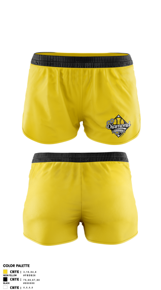 Womens Shorts, Diamond Daisies, Softball, Teamtime, Team time, sublimation, custom sports apparel, team uniforms, spirit wear, spiritwear, sports uniforms, custom shirts, team store, custom team store, fundraiser sports, apparel fundraiser