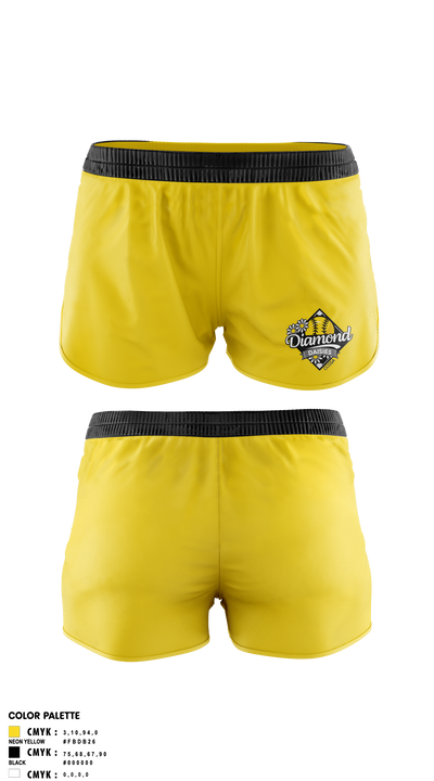 Diamond Daisies Women's Shorts - 2