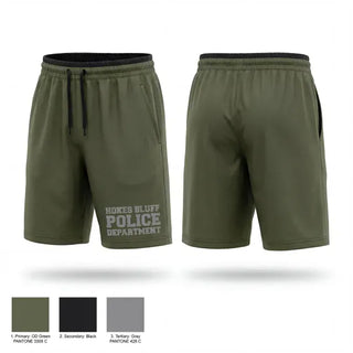 Athletic Shorts With Pockets, HOKES BLUFF POLICE DEPARTMENT, Police, Teamtime, Team time, sublimation, custom sports apparel, team uniforms, spirit wear, spiritwear, sports uniforms, custom shirts, team store, custom team store, fundraiser sports, apparel fundraiser