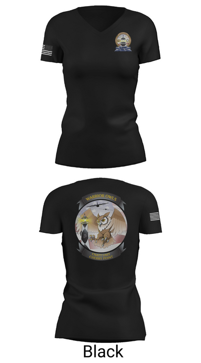 CNATT Cherry Point 96296564 Women's Short Sleeve V-neck Shirt - 27