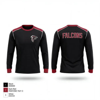 Long Sleeve Performance Shirt, Falcons, , Teamtime, Team time, sublimation, custom sports apparel, team uniforms, spirit wear, spiritwear, sports uniforms, custom shirts, team store, custom team store, fundraiser sports, apparel fundraiser