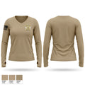 FULTON COUNTY SHERIFF 22718853 Women's Long Sleeve V-neck Shirt - 1