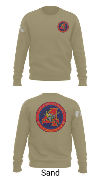Crew Neck Sweatshirt, Combat Logistics Battalion 4, , Teamtime, Team time, sublimation, custom sports apparel, team uniforms, spirit wear, spiritwear, sports uniforms, custom shirts, team store, custom team store, fundraiser sports, apparel fundraiser