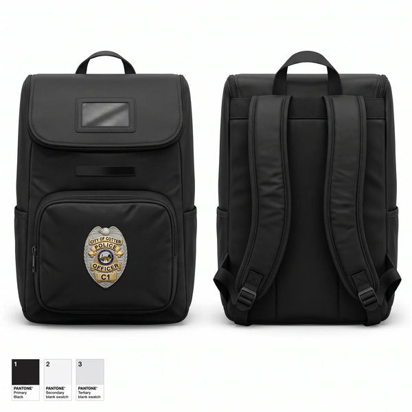 Gear Bag, Cotter Police Department, Police, Teamtime, Team time, sublimation, custom sports apparel, team uniforms, spirit wear, spiritwear, sports uniforms, custom shirts, team store, custom team store, fundraiser sports, apparel fundraiser