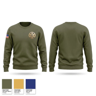 Crew Neck Sweatshirt, Cooper County Sheriff’s Office, Police, Teamtime, Team time, sublimation, custom sports apparel, team uniforms, spirit wear, spiritwear, sports uniforms, custom shirts, team store, custom team store, fundraiser sports, apparel fundraiser