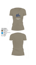 R-S Central Hilltoppers Volleyball 15542633 Women's Short Sleeve V-neck Shirt - 20