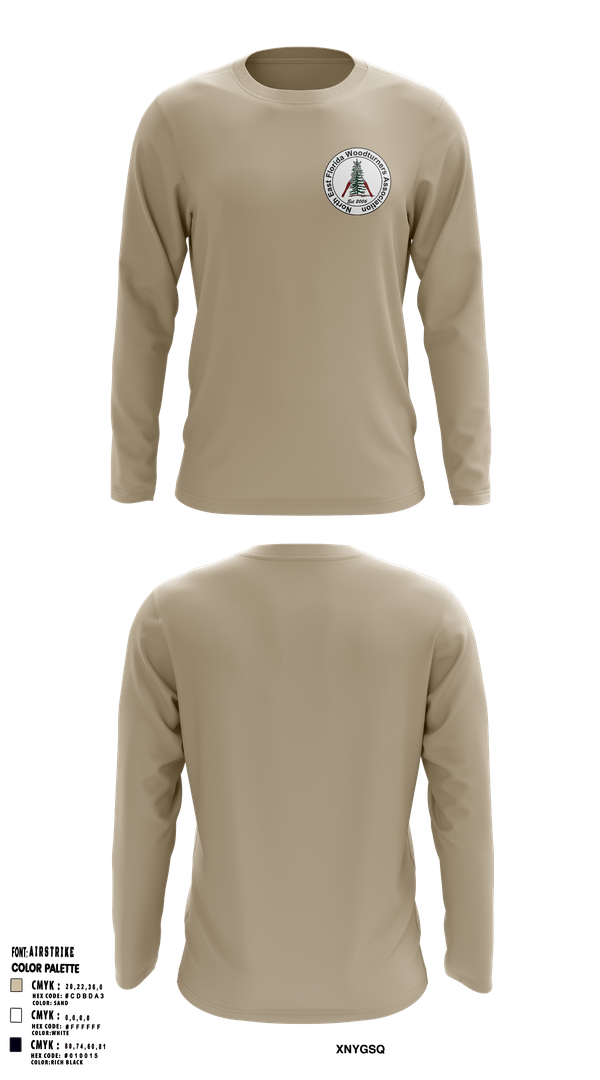 Long Sleeve Performance Shirt, Northeast Florida Woodturning Association, , Teamtime, Team time, sublimation, custom sports apparel, team uniforms, spirit wear, spiritwear, sports uniforms, custom shirts, team store, custom team store, fundraiser sports, apparel fundraiser