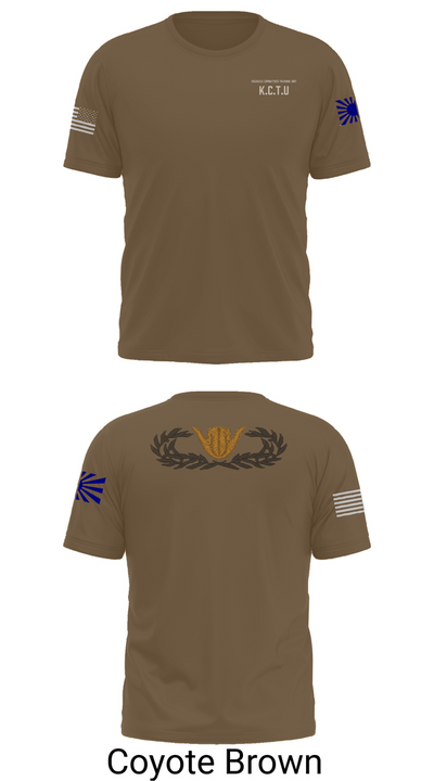 KISARAZU COMBAT TRAINING UNIT Short Sleeve Performance Shirt - 15