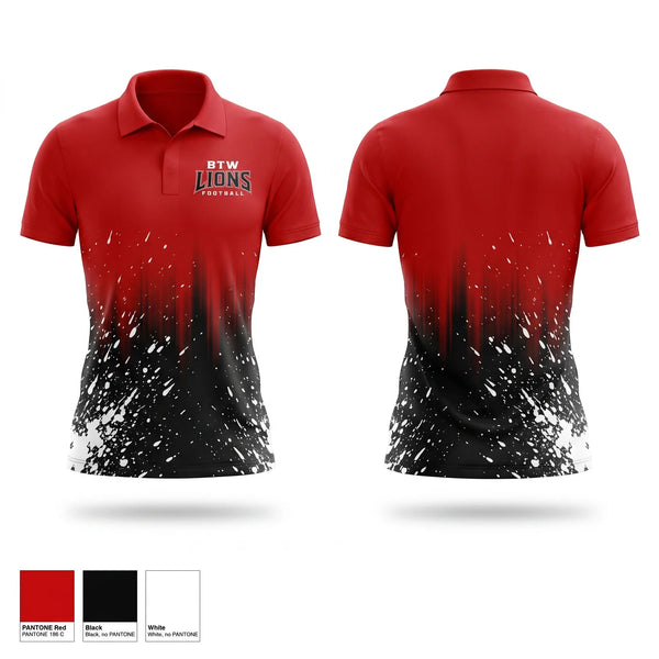 Short Sleeve Performance Polo, Booker T. Washington, , Teamtime, Team time, sublimation, custom sports apparel, team uniforms, spirit wear, spiritwear, sports uniforms, custom shirts, team store, custom team store, fundraiser sports, apparel fundraiser
