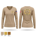 Bravo Shift Women's Long Sleeve V-neck Shirt - 1