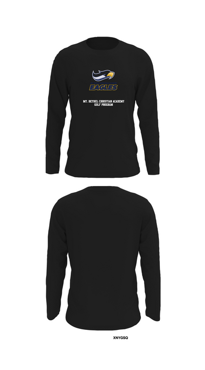 Mt. Bethel Christian Academy Golf Program 44847718 Long Sleeve Performance Shirt 27