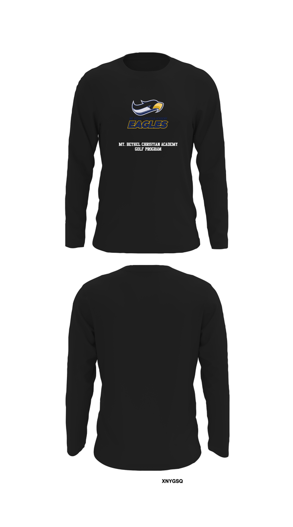 Long Sleeve Performance Shirt, Mt. Bethel Christian Academy Golf Program, Golf, Teamtime, Team time, sublimation, custom sports apparel, team uniforms, spirit wear, spiritwear, sports uniforms, custom shirts, team store, custom team store, fundraiser sports, apparel fundraiser