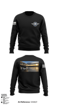 Modesto Police Department Air Support Unit 72124491 Crew Neck Sweatshirt - 1