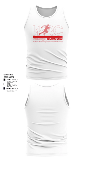 Mens Track Singlet, Wellington Runners Club, Spirit Store, Teamtime, Team time, sublimation, custom sports apparel, team uniforms, spirit wear, spiritwear, sports uniforms, custom shirts, team store, custom team store, fundraiser sports, apparel fundraiser
