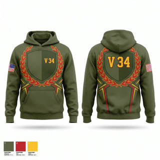 Hoodie, V 3/4, Marines, Teamtime, Team time, sublimation, custom sports apparel, team uniforms, spirit wear, spiritwear, sports uniforms, custom shirts, team store, custom team store, fundraiser sports, apparel fundraiser