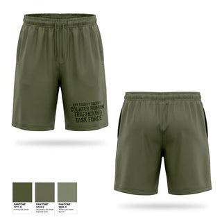 Athletic Shorts With Pockets, Ray County Sheriff Counter Human Trafficking Task Force, Police, Teamtime, Team time, sublimation, custom sports apparel, team uniforms, spirit wear, spiritwear, sports uniforms, custom shirts, team store, custom team store, fundraiser sports, apparel fundraiser