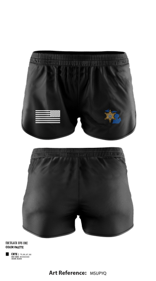 Ranger Panties, Eaton County Sheriff’s Office, Police, Teamtime, Team time, sublimation, custom sports apparel, team uniforms, spirit wear, spiritwear, sports uniforms, custom shirts, team store, custom team store, fundraiser sports, apparel fundraiser
