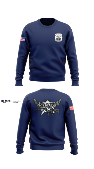 Crew Neck Sweatshirt, Lima Police Swat, Police, Teamtime, Team time, sublimation, custom sports apparel, team uniforms, spirit wear, spiritwear, sports uniforms, custom shirts, team store, custom team store, fundraiser sports, apparel fundraiser