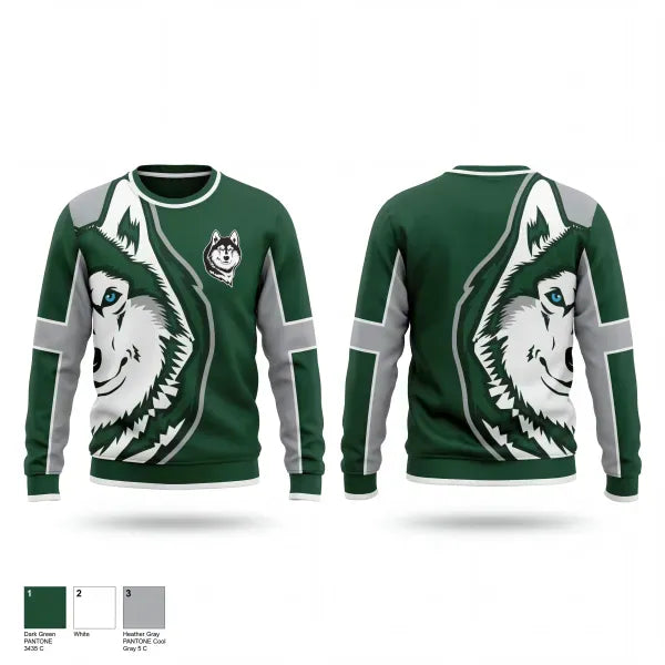 Crew Neck Sweatshirt, Franklin Academy Lacrosse, Men's Lacrosse, Teamtime, Team time, sublimation, custom sports apparel, team uniforms, spirit wear, spiritwear, sports uniforms, custom shirts, team store, custom team store, fundraiser sports, apparel fundraiser