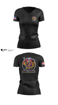 Aloha 97th CA Women's Short Sleeve V-neck Shirt - 3