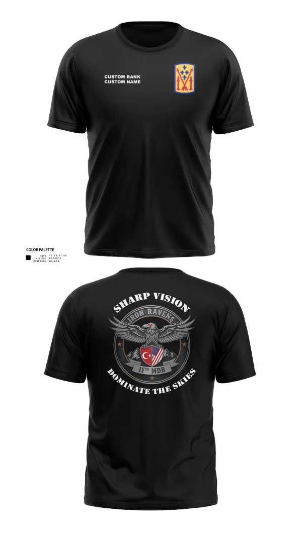 Old School Cotton Feel Shirt, 11th MDB, Army, Teamtime, Team time, sublimation, custom sports apparel, team uniforms, spirit wear, spiritwear, sports uniforms, custom shirts, team store, custom team store, fundraiser sports, apparel fundraiser