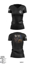 Lander rural fire 46360140 Women's Short Sleeve V-neck Shirt - 8