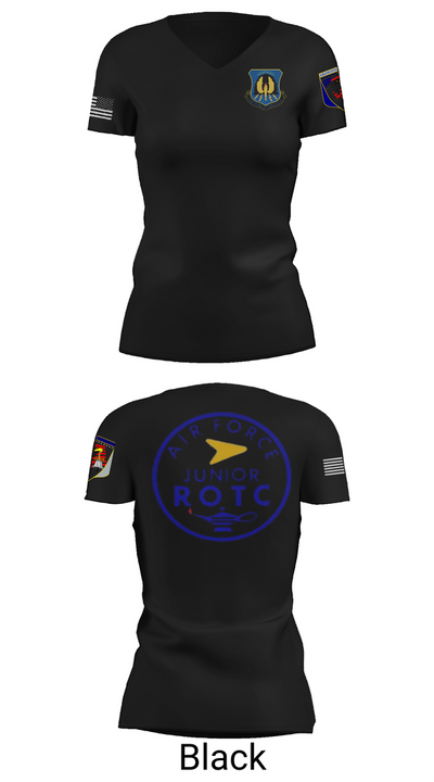 61st Eagle Squadron 97099286 Women's Short Sleeve V-neck Shirt - 28