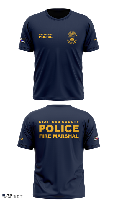 Stafford County Fire Marshal's Office 23358939 Short Sleeve Performance Shirt - 5