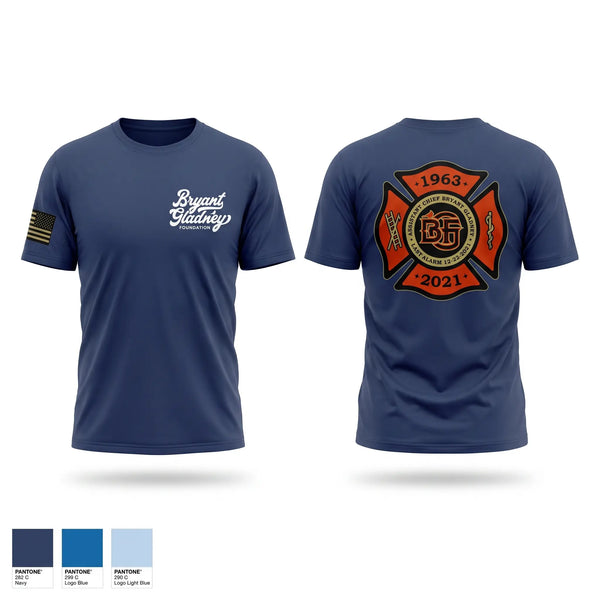 Old School Cotton Feel Shirt, Bryant Gladney Foundation, EMS/EMT, Teamtime, Team time, sublimation, custom sports apparel, team uniforms, spirit wear, spiritwear, sports uniforms, custom shirts, team store, custom team store, fundraiser sports, apparel fundraiser