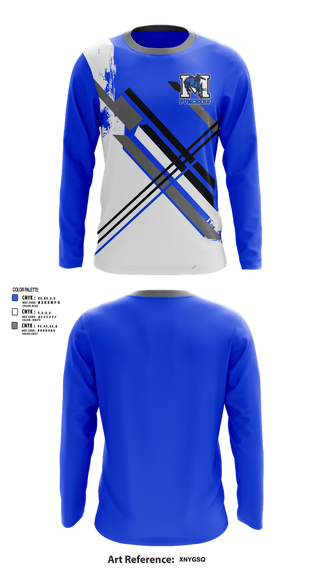 Long Sleeve Performance Shirt, Mifflin Punchers Band, Spirit Store, Teamtime, Team time, sublimation, custom sports apparel, team uniforms, spirit wear, spiritwear, sports uniforms, custom shirts, team store, custom team store, fundraiser sports, apparel fundraiser