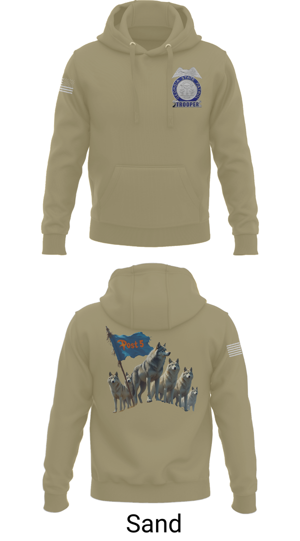 Hoodie, GSP POST 5 DALTON, Police, Teamtime, Team time, sublimation, custom sports apparel, team uniforms, spirit wear, spiritwear, sports uniforms, custom shirts, team store, custom team store, fundraiser sports, apparel fundraiser
