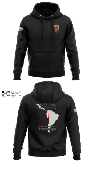 MCAT 1220 (DEPLOYMENT SHIRT) 37484556 Hoodie - 2