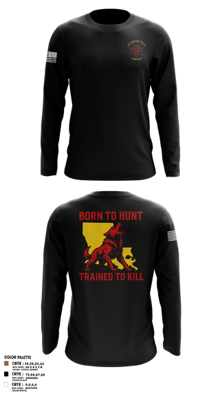 Long Sleeve Performance Shirt, 239th Military Police Company, , Teamtime, Team time, sublimation, custom sports apparel, team uniforms, spirit wear, spiritwear, sports uniforms, custom shirts, team store, custom team store, fundraiser sports, apparel fundraiser